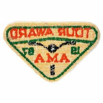 ＡＭＡ アメリカモーターサイクル協会 ビンテージ パッチ AMA Vintage Patch ワッペン American Motorcycle Association Wappen_画像2