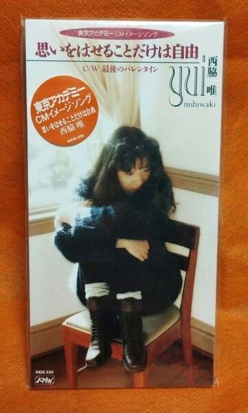 西脇唯/思いをはせることだけは自由 シングルCD 未開封