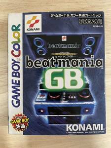 【限定即決】beat mania ビートマニア BEMANI KONAMI コナミ 箱‐取説‐別紙あり N.1605 ゲームボーイ アドバンス レア レトロ 同梱可能