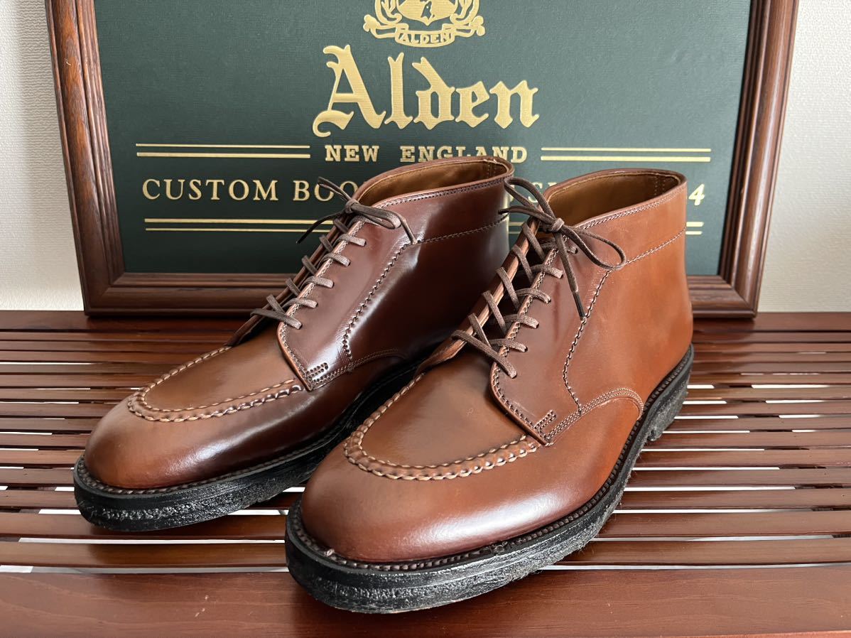 ヤフオク! -「alden コードバン ラベロ」(7インチ) (靴)の落札相場