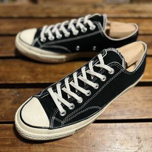 コンバース chuck Taylor チャックテイラー ct70 オールスター CONVERSE 三ツ星 OX ローカット LOW 27.5 275 の画像2