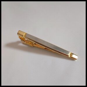 シンプル ネクタイピン ゴールド シルバー