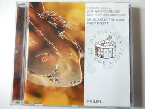CD/シェイクスピアの妖精劇オード/Thomas Linley- A Shakespeare ode on the witches and fairies- Philip Pickett-Musicians of The Globe