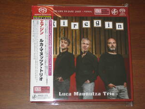 LUCA MANNUTZA TRIO ルカ・マヌッツァ・トリオ/ エアジン 2021年発売 SACD専用盤 国内帯有