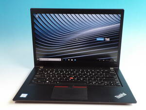 優良美品！Lenovo ThinkPad T480s Corei5-8350U1.7Ghz/24GB/SSD512GB/カメラ/14インチ/英語KB/Windows10/消毒済　Ver.1