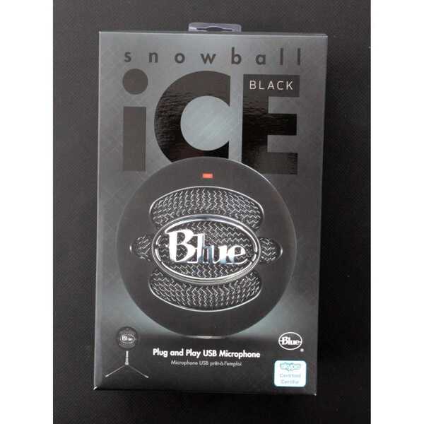 未開封 Blue snowball iCE Black USBマイク