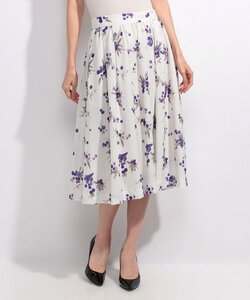  tiger nte Anson du mode * blueberry print flair skirt * purple *31 Sons de mode