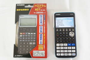 CASIO カシオ fx-CG50 fx-5800P 関数電卓 2点セット 2203286011