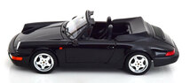 norev 1/18 Porsche 911 (964) Carrera 4 Convertible 1990 ブラックメタリック　ポルシェ　ノレブ_画像5