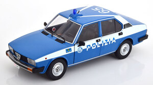 Mitica 1/18 Alfa Romeo Alfetta Berlina 2000TD 1978 POLIZIA　アルファロメオ　