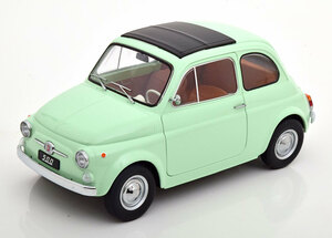 KK scale 1/12 Fiat 500 1968　ミントグリーン　ダイキャスト製　ビックスケール