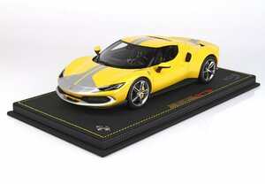 ＜予約品＞　BBR 1/18 Ferrari 296 GTB Assetto Fiorano Giallo Modena　フェラーリ　P18211C