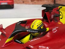 Burago 1/18 Ferrari F1 75 #16 CHARLES LECLERC MONZA GP　フェラーリ　ルクレール　ブラーゴ_画像8