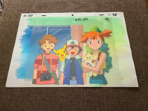 ポケットモンスター　セル画　背景一致　直筆背景付き　ポケモン　「こおったヒマナッツのなぞ!」