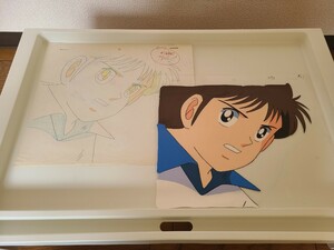  Captain Tsubasa cell picture autograph animation attaching 