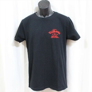 エドハーディー ED HARDY メンズ半袖Tシャツ ブラック Mサイズ EDT009 新品 黒