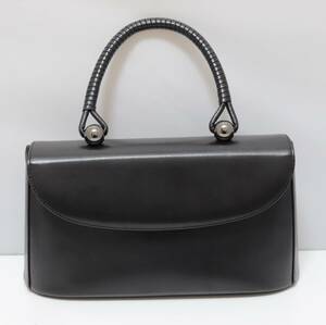  beautiful goods! Imperial Family purveyor is mano.. leather .. formal handbag Royal model black black leather formal Royal model black .