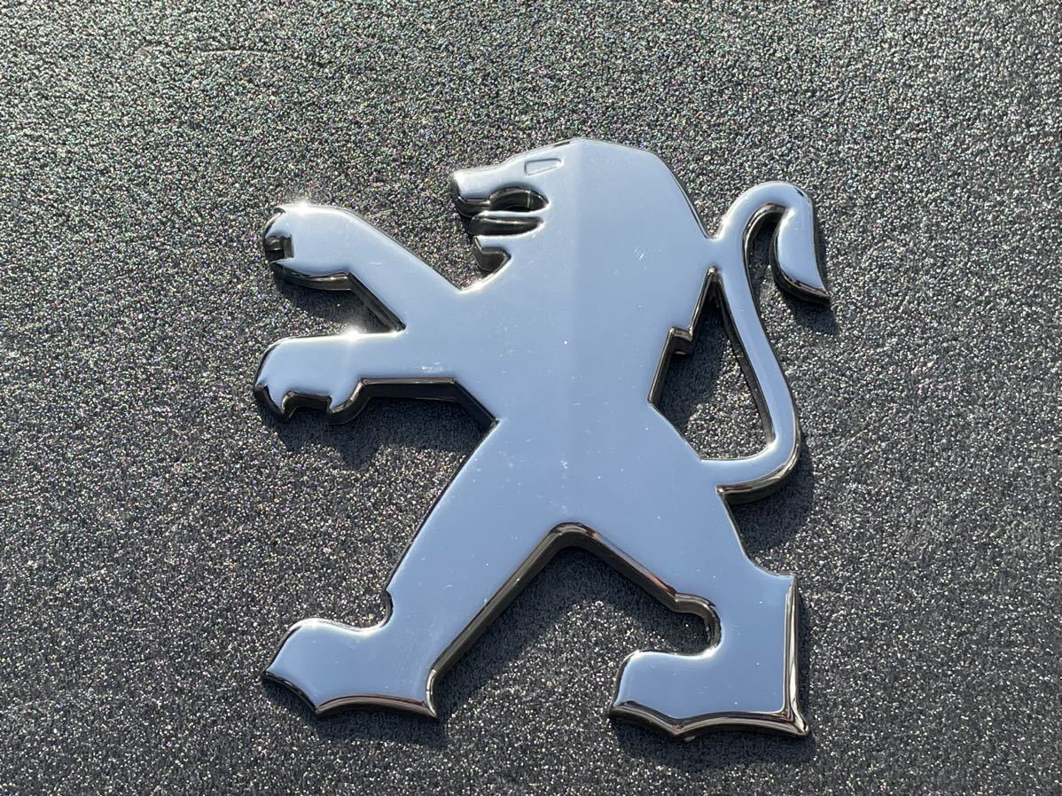 国産原料100% PEUGEOT new3Dエンブレム (ステンレス製) 通販 プジョーエンブレム