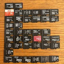 40枚　microSDカード microSD マイクロSDカード サンディスク パナソニック など マイクロ SDHC 大量　まとめ売り　セット販売_画像4