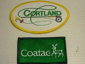  coat Land CORTLANDko- tuck Coatac badge patch set 