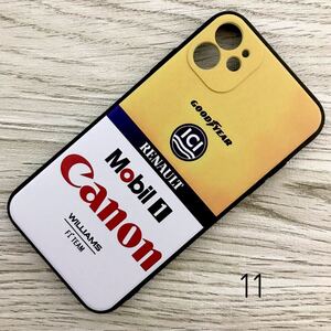 キヤノン ウィリアムズ ルノー iPhone 11 ケース F1 Williams FW14 キャノン マンセル パトレーゼ セナ スマホ