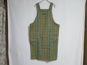  unused Kenzo KENZO apron check pattern takada . three 