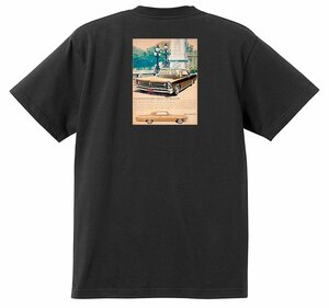 アドバタイジング ポンティアック Ｔシャツ 408 黒 1963 グランプリ テンペスト ボンネビル カタリナ アメ車