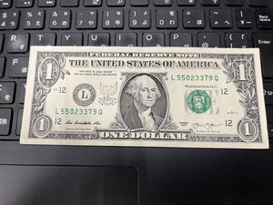 アメリカ 1ドル 紙幣 フリーメイソン ジョージワシントン ID　秘密結社 １ドル札 フリーメーソン イルミナティ 財布のお守りに 1$ 米軍