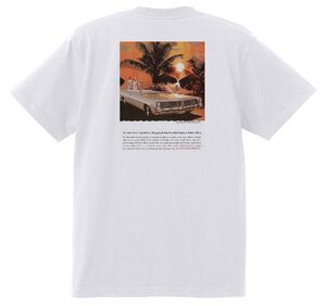 アドバタイジング ポンティアック Ｔシャツ 405 白 1964 グランプリ テンペスト ボンネビル アメ車