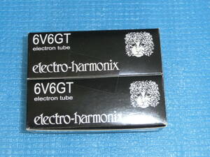 新品未使用品 Electro Harmonix 6V6GT エレクトロハーモニックス ２本組 元箱付き②