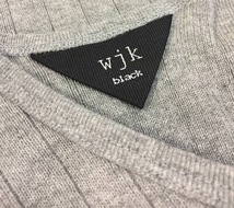 wjk black STUDIOUS タンクトップ コラボ 別注 限定 ステュディオス_画像1