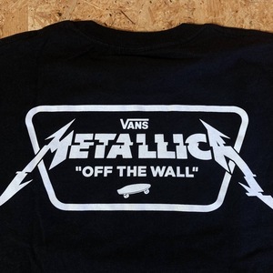 VANS Metallica 半袖 Tシャツ S コラボ 別注 限定 ヴァンズ メタリカ