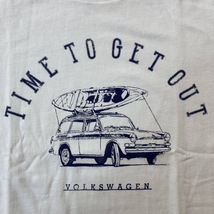 VOLKSWAGEN 半袖 Tシャツ M コラボ 別注 限定 OUTDOOR PRODUCTS TIME TO GET OUT_画像3