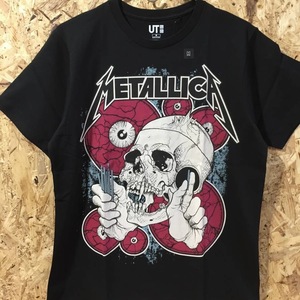 Metallica メタリカ 半袖 Tシャツ M コラボ 別注 限定 UT ユニクロ スカル 髑髏