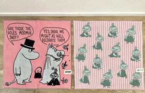  new goods Moomin little mii gauze handkerchie 2 pieces set MOOMIN st-lp