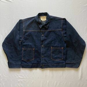  dead stock special Vintage Denim Work jacket 40's 50's valuable deadstock vintage denim work jacket inspection ) Levi's 2nd