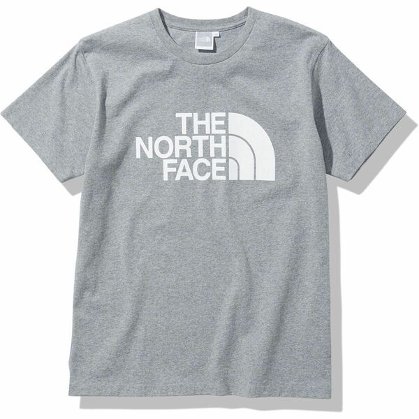 THE NORTH FACE ザノースフェイス 半袖Tシャツ S/Sビッグロゴティー グレー NTW32143 レディースM 新品