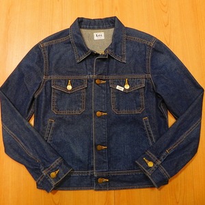 Lee Lee Denim jacket indigo LL0629 denim jacket M* lady's old clothes prompt decision *h