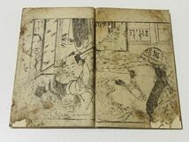 「題不明 艶本」12丁 1冊｜和本 古典籍 絵本 艶本 春画 絵入本 浮世絵 秘画 あぶな絵 師宣 春章 北斎 歌麿 祐信_画像5