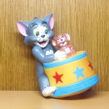 Tom&Jerry　トムとジェリー　ソフビ　フィギュア 　星柄　1993　ミールトイ　アメトイ_画像1