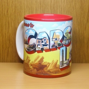 カーズランド　マグカップ　カリフォルニアアドベンチャー　ディズニーランド　カーズ　ピクサー　アメリカ購入