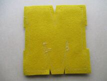80s McGREGORマックレガーlettered『M』相良刺繍ワッペン/黄色マクレガー シニールPATCHさがらイニシャルUSAアメカジIVYスタジャン SB1_画像6