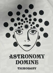 サイケデリック　螺旋 astronomy domine Tシャツ　M白