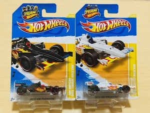 HOTWHEELS 2011 INDYCAR OVAL COURSE RACE CAR INDY 500 インディカー インディ オーバルコース レースカー インディアナポリス500 2台 2色