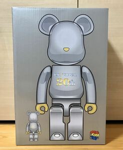 BE@RBRICK 20th Anniversary Model 100％ ＆ 400％ MEDICOM TOY ベアブリック メディコムトイ 20周年記念