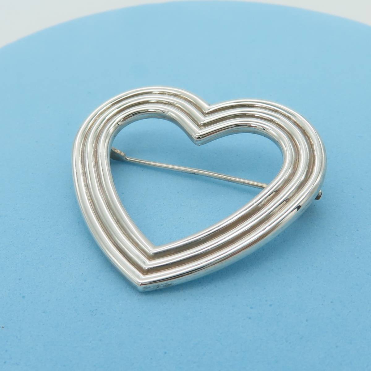 TIFFANY&Co ティファニー シルバー ラビングハート&キス アロー