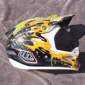 Troy Lee Designs D3 carbon full face helmet Msize の画像3