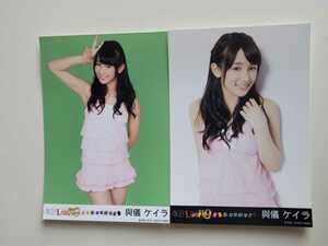 NMB48 與儀ケイラ AKB48 1/149 恋愛総選挙 PSP版+PS3判 生写真 2種コンプ