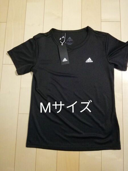1【激安送料込】新品 タグ付 adidas (アディダス）TシャツM レディース