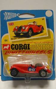 CORGI JUNIORS　No.64　MORGAN PLUS 8　開封品　モーガン　コーギージュニア　イギリス製